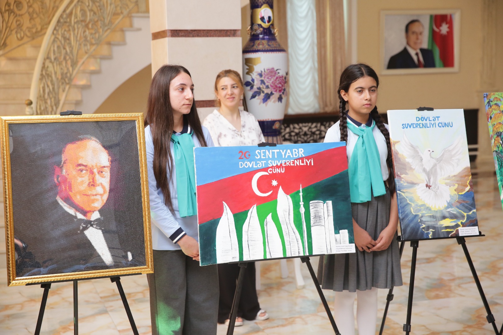 Xaçmaz rayonunda “Suverenliyimiz əbədidir” adlı tədbir keçirilib (FOTO)