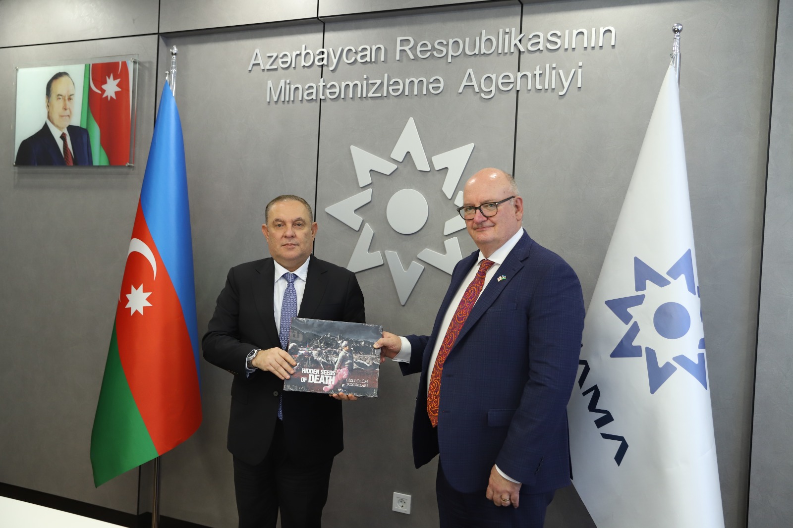 ANAMA ilə Böyük Britaniya arasında minatəmizləmə sahəsində yeni layihələr müzakirə edilib (FOTO)