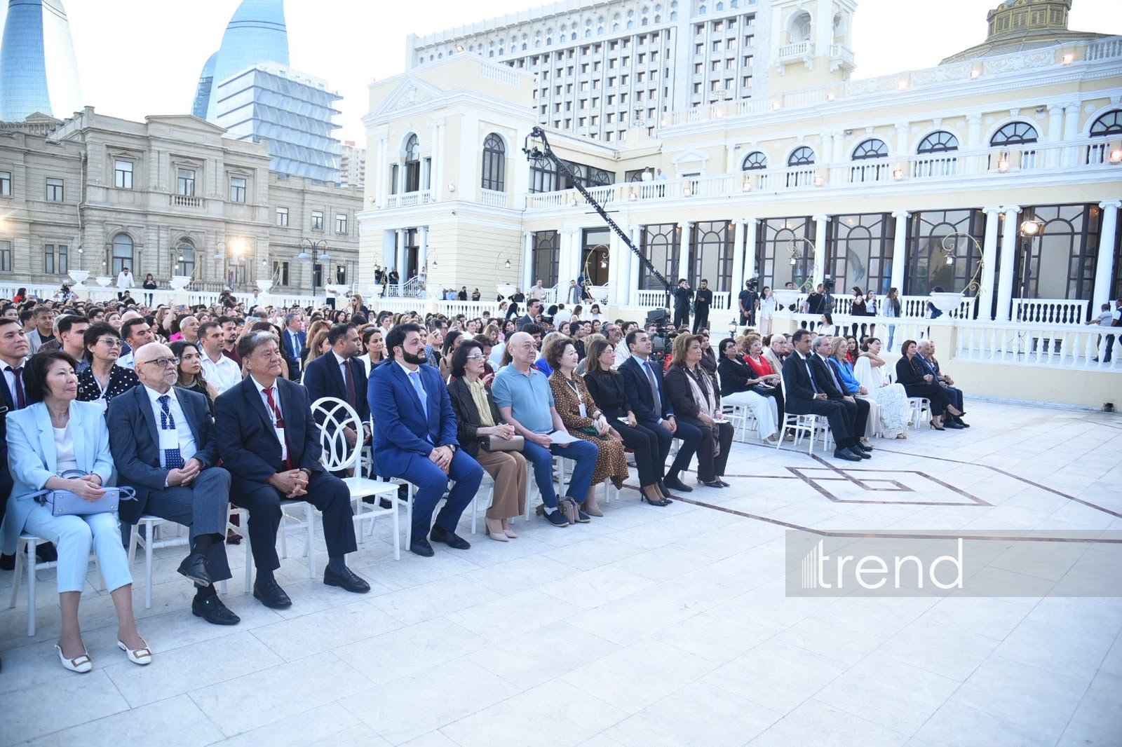 Bakıda I Türk Dünyası Bəstəkarları Qurultayının qala-açılış konserti keçirilib (FOTO)