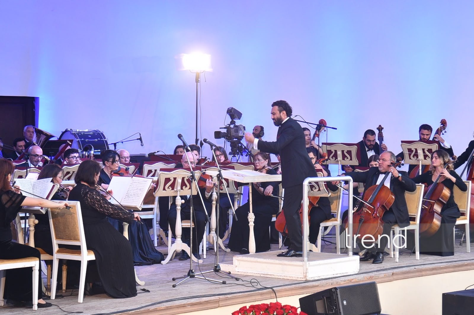 Bakıda I Türk Dünyası Bəstəkarları Qurultayının qala-açılış konserti keçirilib (FOTO)