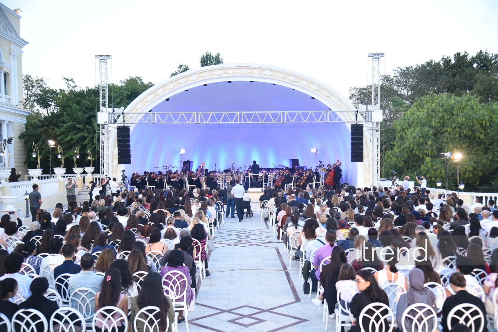 Bakıda I Türk Dünyası Bəstəkarları Qurultayının qala-açılış konserti keçirilib (FOTO)