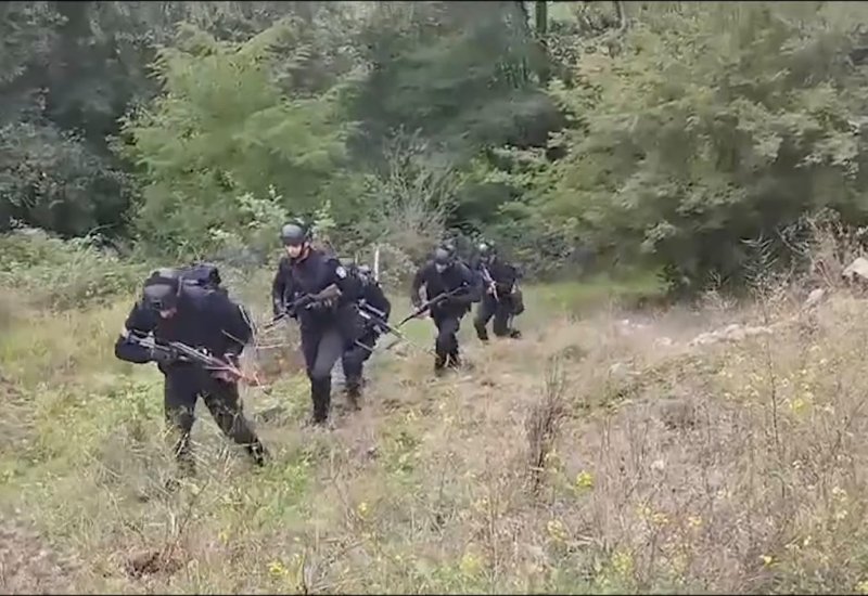 DİN antiterror tədbirlərindən real döyüş kadrları yayıb (VİDEO)