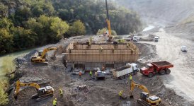 Ağdərədə yeni su elektrik stansiyaları və rəqəmsal enerji infrastrukturu qurulur (FOTO/VİDEO)