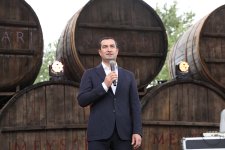 Şamaxıda Üzüm və Şərab Festivalının açılış mərasimi keçirilib (FOTO)