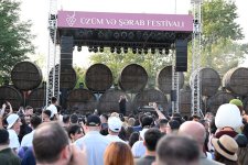 Şamaxıda Üzüm və Şərab Festivalının açılış mərasimi keçirilib (FOTO)