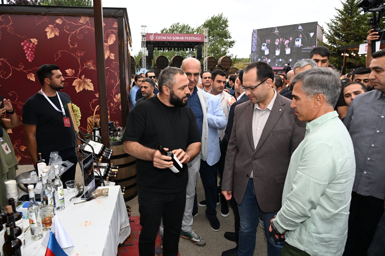 Şamaxıda Üzüm və Şərab Festivalının açılış mərasimi keçirilib (FOTO)