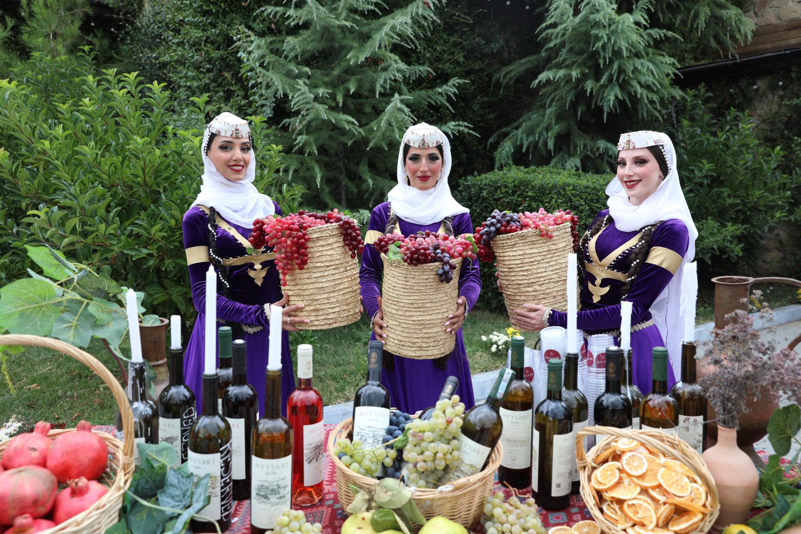Şamaxıda Üzüm və Şərab Festivalının açılış mərasimi keçirilib (FOTO)