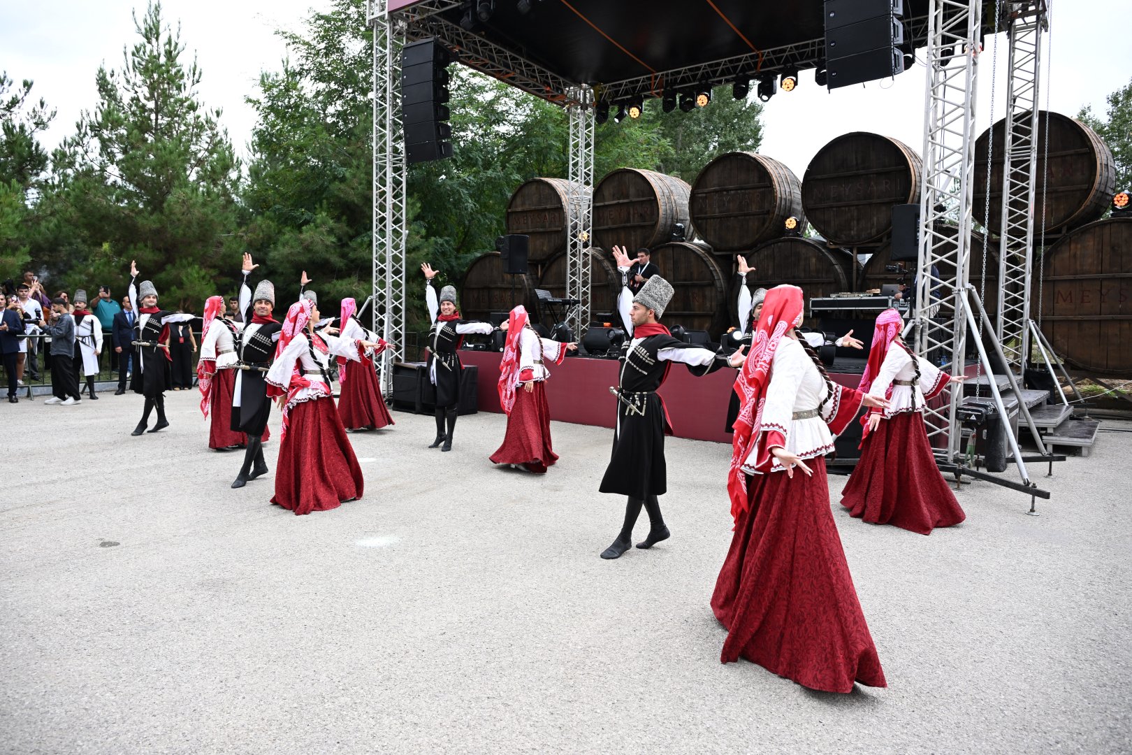 Şamaxıda Üzüm və Şərab Festivalının açılış mərasimi keçirilib (FOTO)