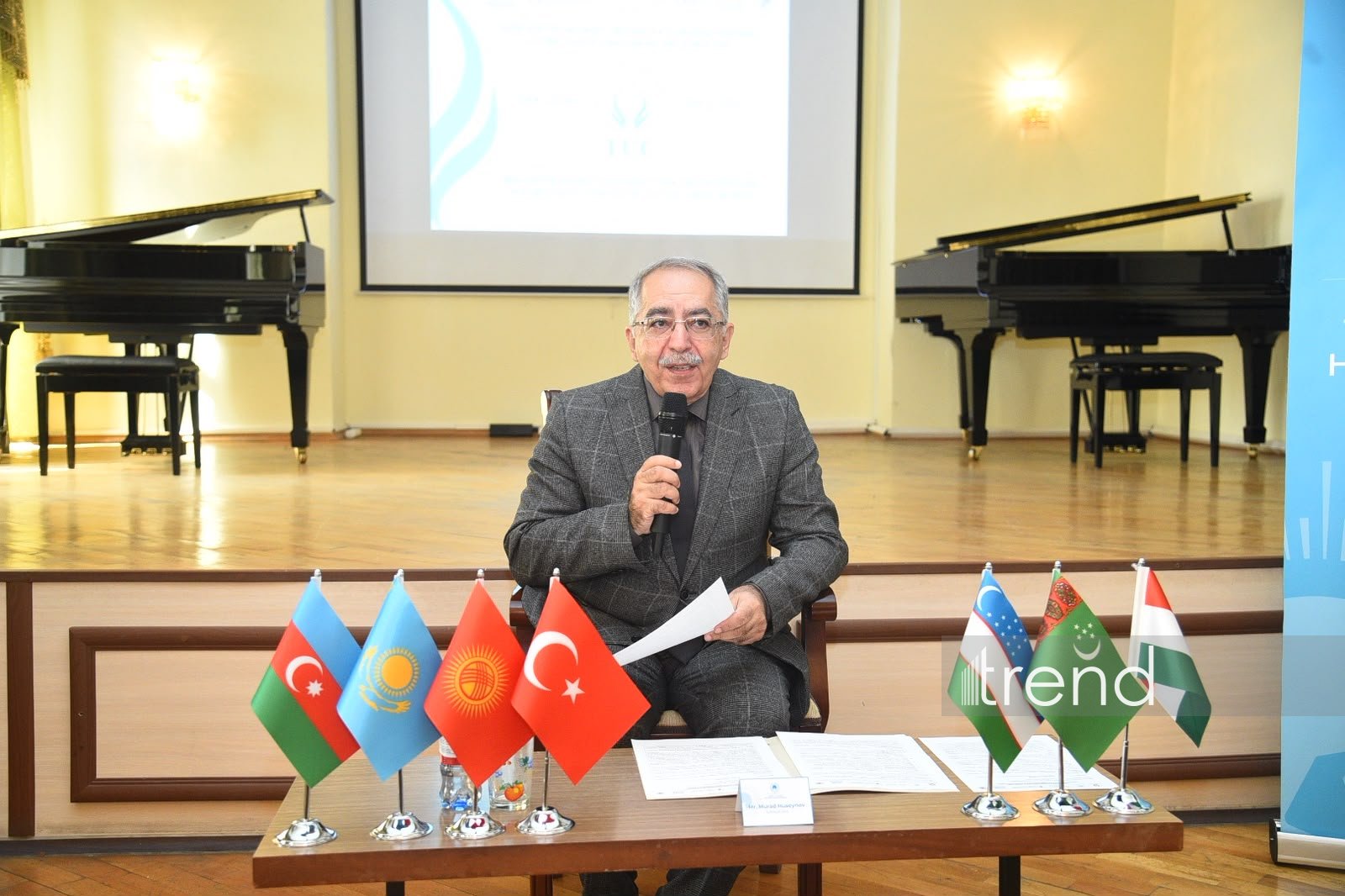 Bakıda Türk Dünyası Bəstəkarlarının I Qurultayının təntənəli açılış mərasimi keçirilib (FOTO)