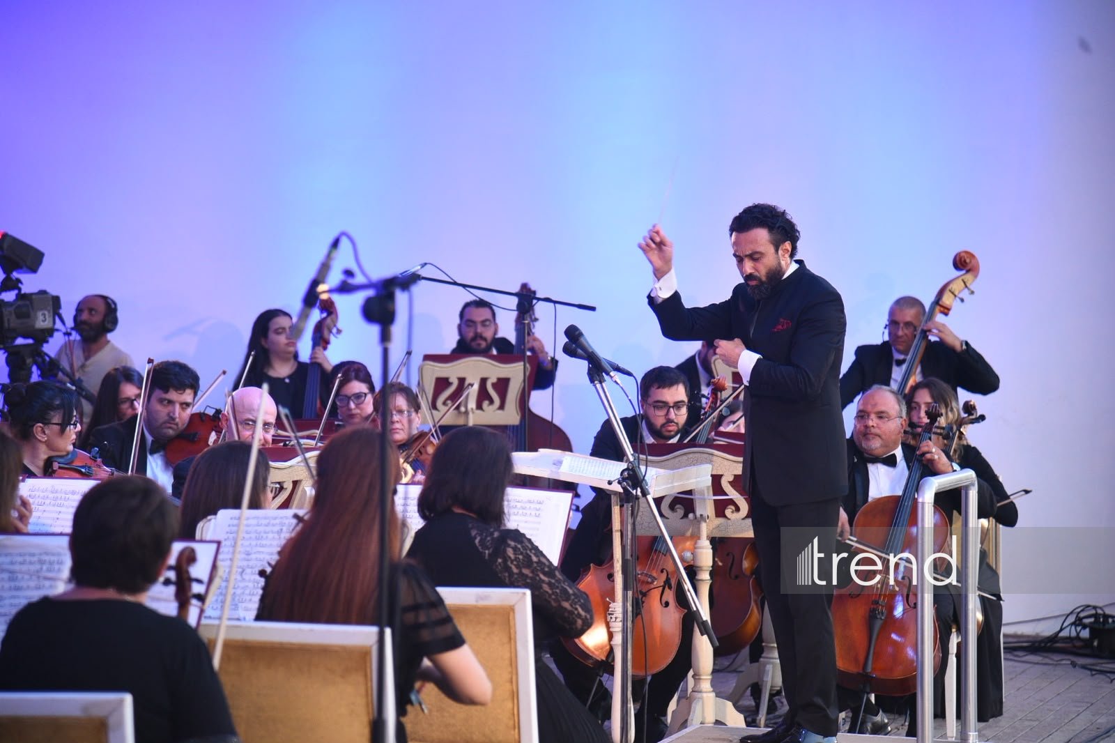 Bakıda I Türk Dünyası Bəstəkarları Qurultayının qala-açılış konserti keçirilib (FOTO)
