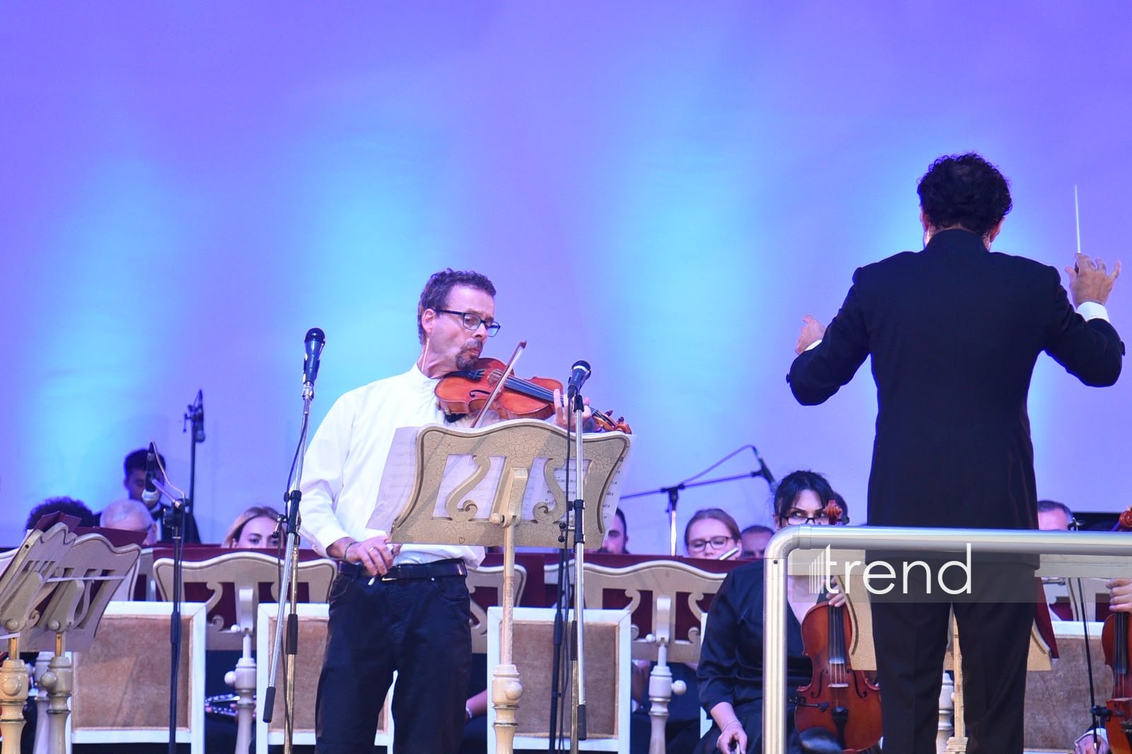 Bakıda I Türk Dünyası Bəstəkarları Qurultayının qala-açılış konserti keçirilib (FOTO)