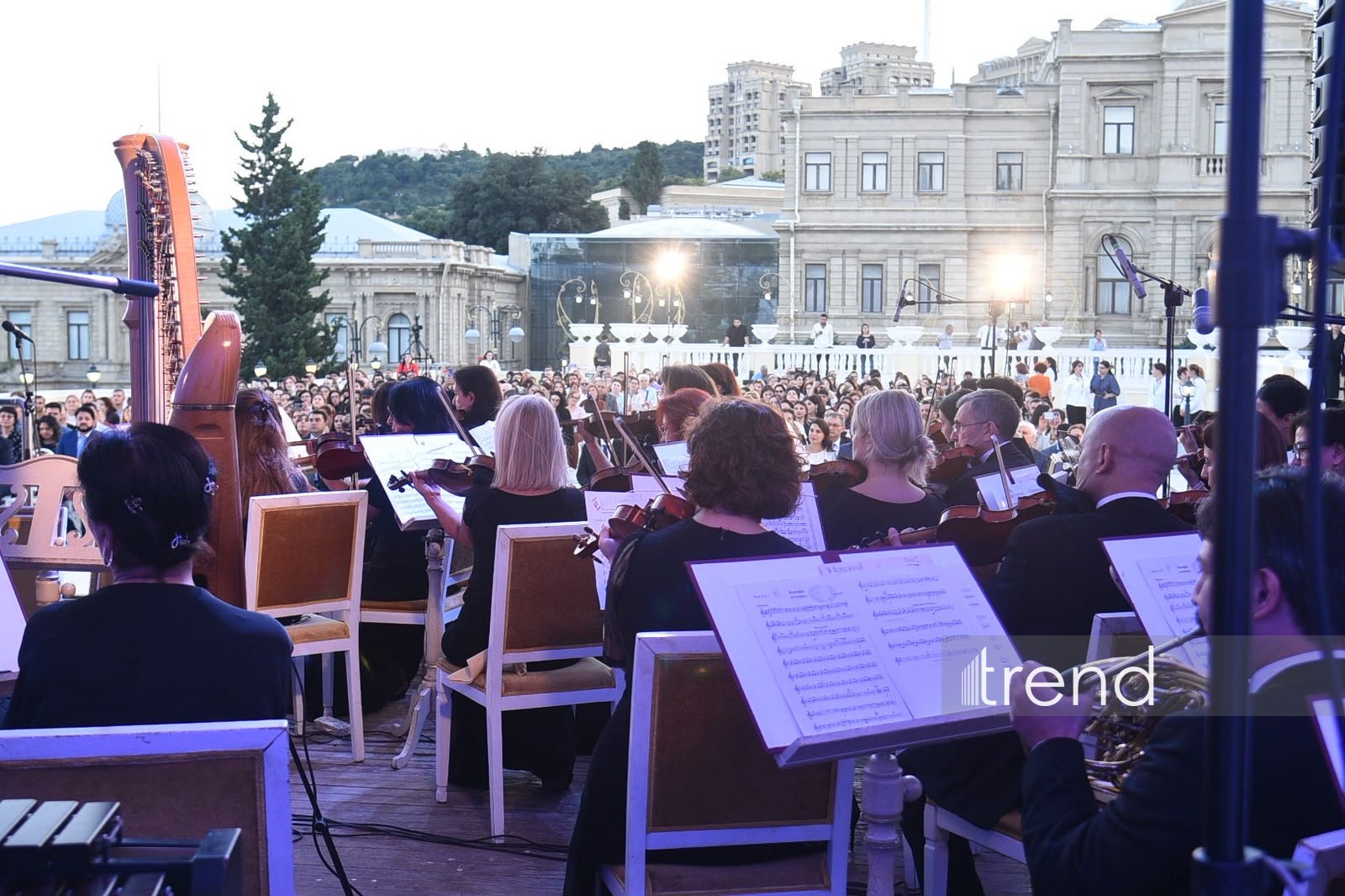 Bakıda I Türk Dünyası Bəstəkarları Qurultayının qala-açılış konserti keçirilib (FOTO)