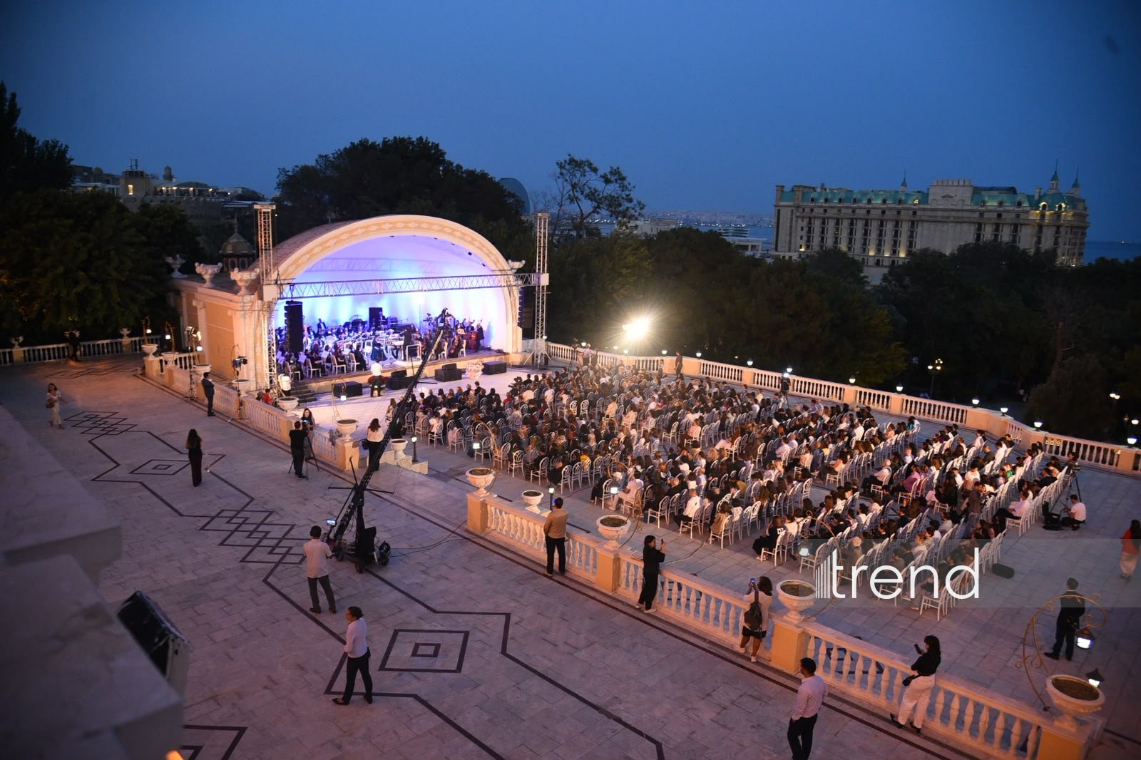 Bakıda I Türk Dünyası Bəstəkarları Qurultayının qala-açılış konserti keçirilib (FOTO)