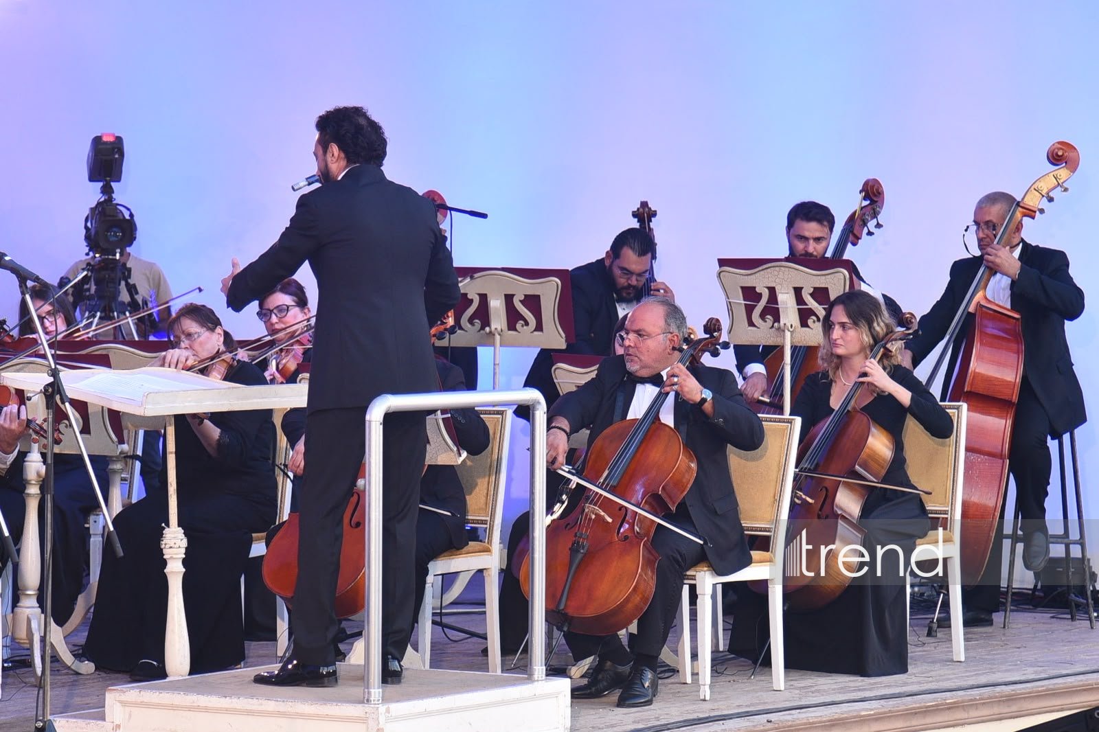 Bakıda I Türk Dünyası Bəstəkarları Qurultayının qala-açılış konserti keçirilib (FOTO)