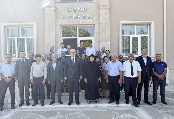 Vüqar Rəhimzadə Culfada seçiciləri ilə növbəti görüşünü keçirib (FOTO)