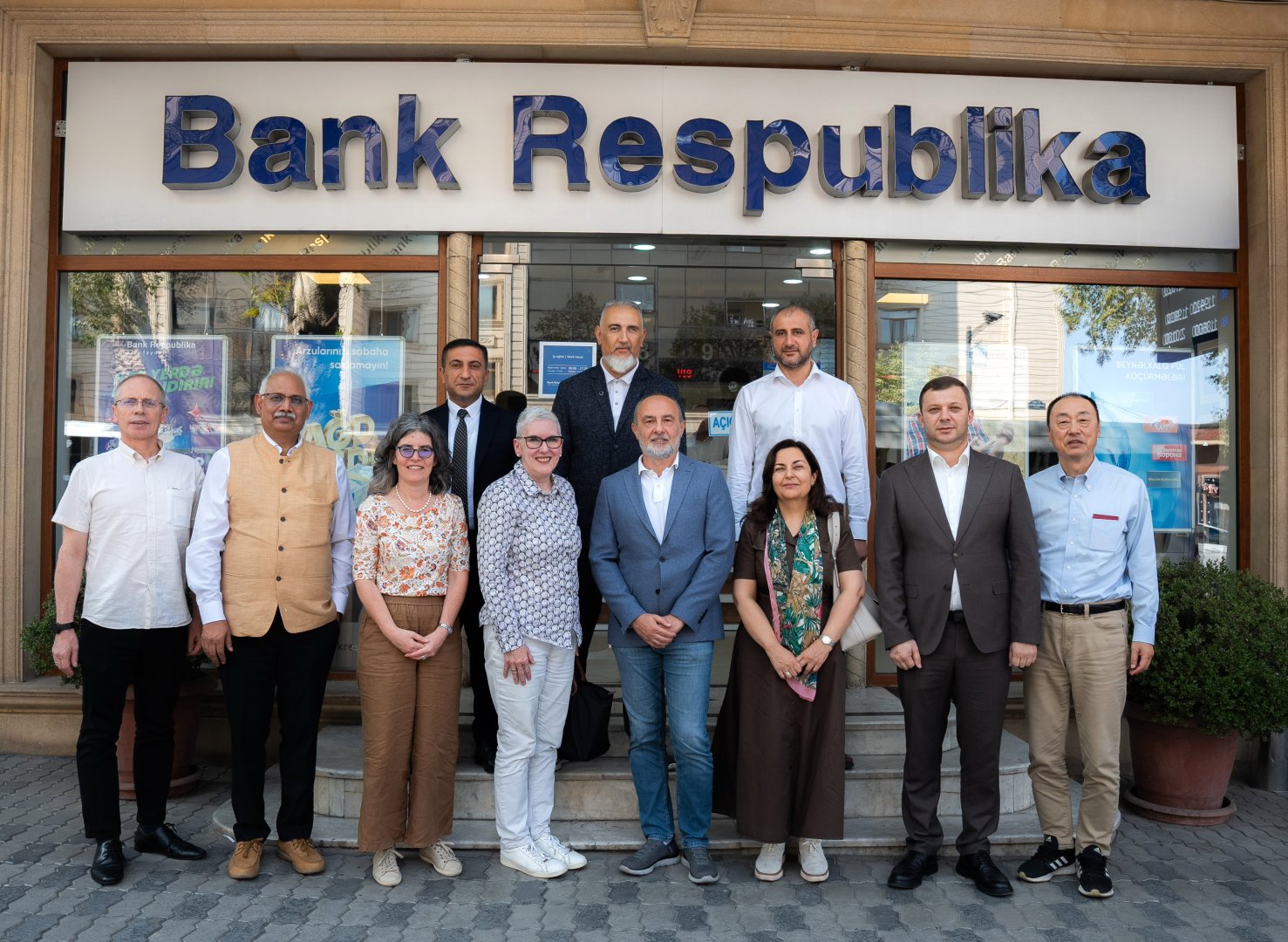 AİB Direktorlar Şurasının üzvləri Gəncədə Bank Respublika-nın maliyyələşdirdiyi bizneslərlə tanış olublar (FOTO)