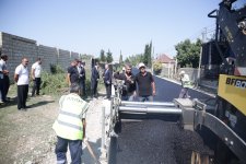 Xudat şəhərində “Şəhərsalma və Memarlıq İli” çərçivəsində genişmiqyaslı abadlıq-quruculuq işləri aparılır (FOTO)