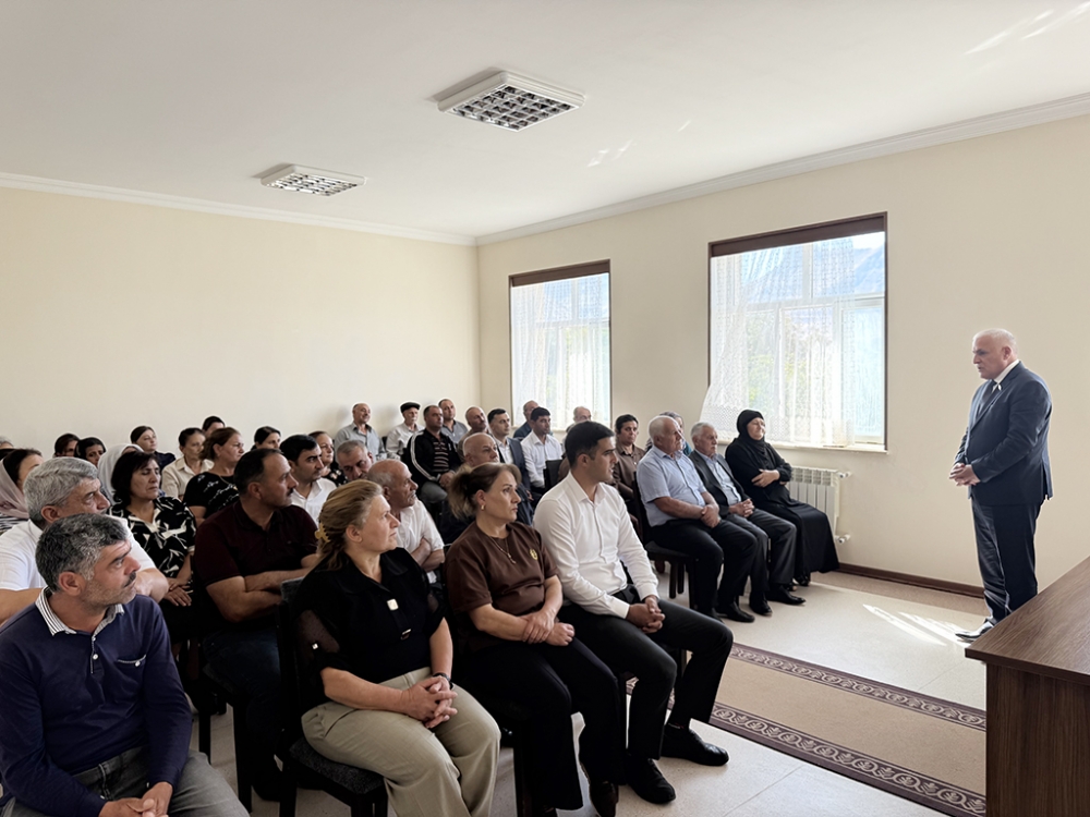 Vüqar Rəhimzadə Culfada seçiciləri ilə növbəti görüşünü keçirib (FOTO)