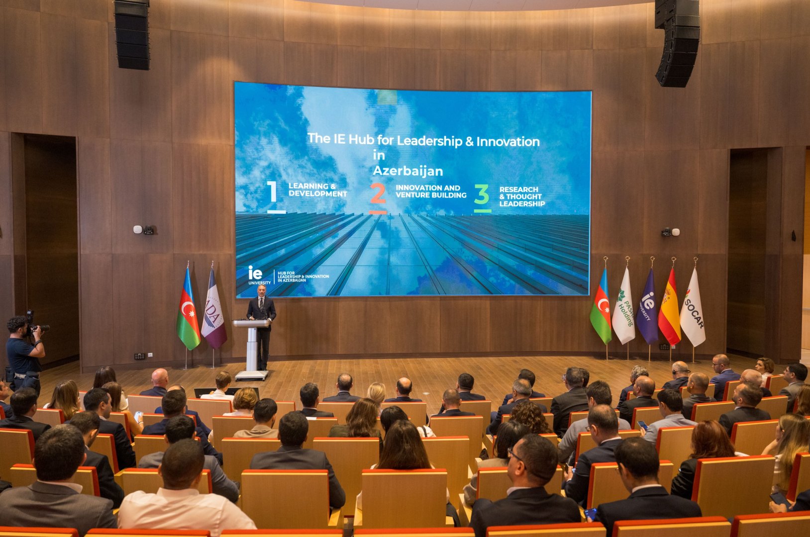 PAŞA Holding və SOCAR-ın dəstəyi ilə IE Universitetinin “AZEMBA” təhsil proqramının açılışı keçirilib (FOTO)