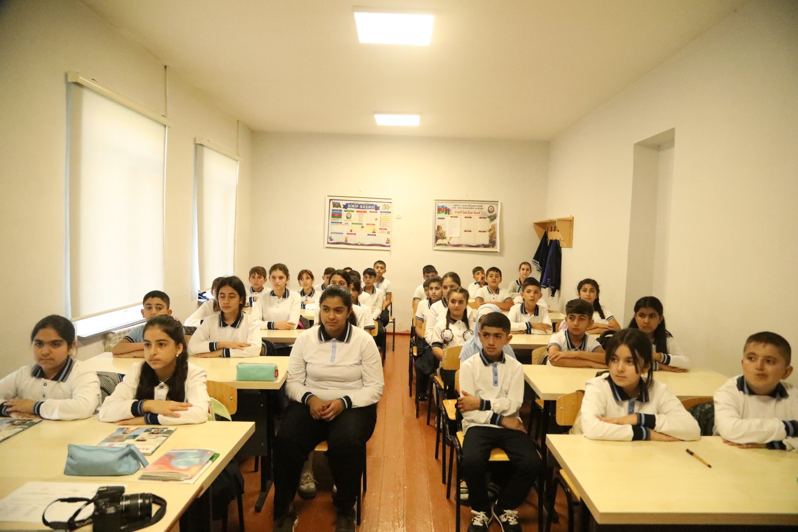 Ağdərə rayonunun Həsənriz kəndində mina təhlükəsinə dair maarifləndirmə təlimləri keçirilib (FOTO)