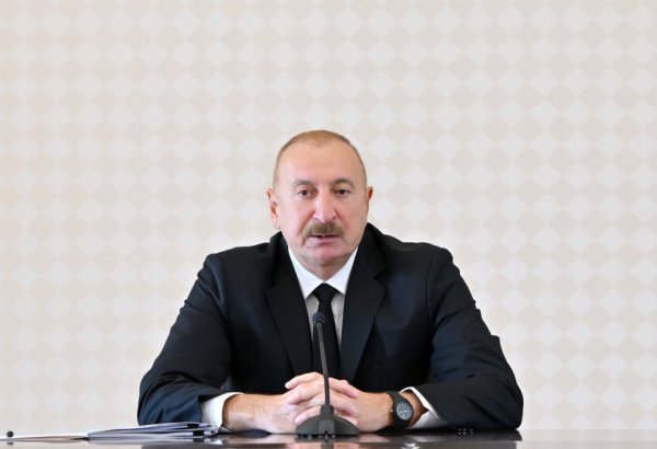 Prezident İlham Əliyev: Dağ-mədən sənayesinin son məhsula qədər tam zənciri yaradılmalıdır (TAM ÇIXIŞ)