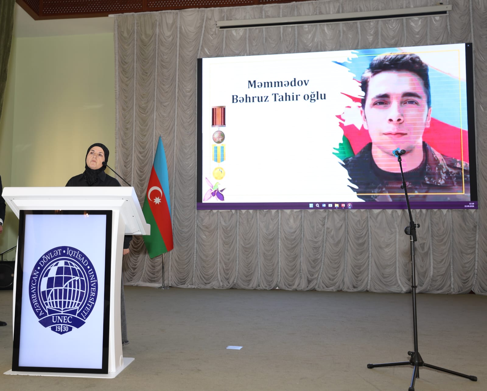 UNEC-də 27 Sentyabr - Anım Gününə həsr olunan tədbir keçirilib (FOTO)