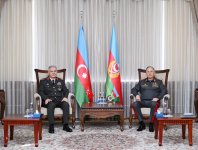 Azərbaycanla Türkiyə hərbi əməkdaşlıq və regional təhlükəsizlik məsələlərini müzakirə edib (FOTO)