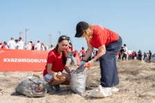 Coca-Cola-nın dəstəyi ilə “Xəzəri Qoruyaq!” ekoloji aksiyası yekunlaşıb (FOTO)