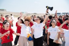 Coca-Cola-nın dəstəyi ilə “Xəzəri Qoruyaq!” ekoloji aksiyası yekunlaşıb (FOTO)