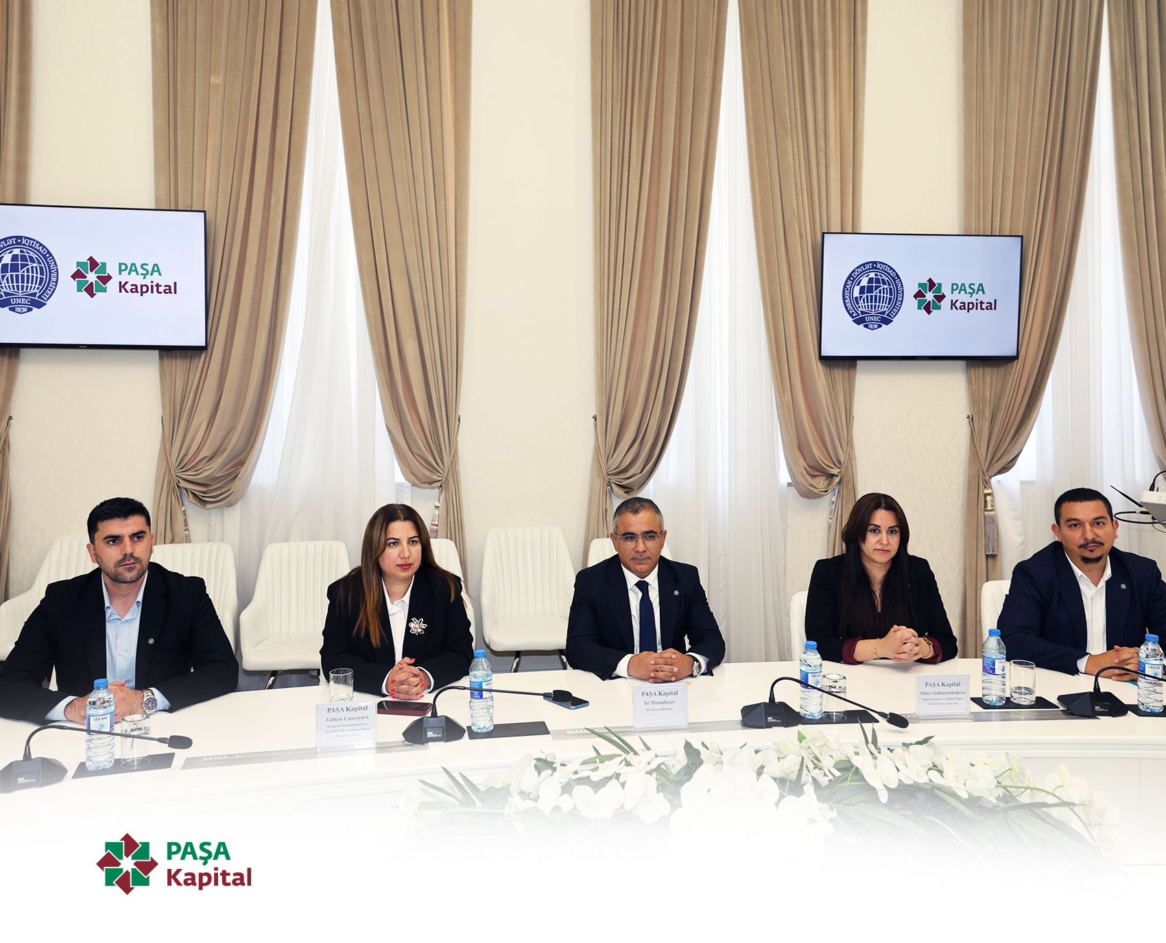 PAŞA Kapital və UNEC arasında Əməkdaşlıq Memorandumu imzalanıb (FOTO)