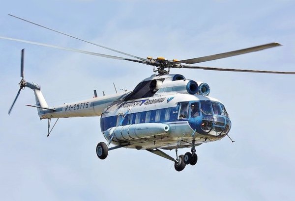 Polşaya Rusiya helikopteri daxil olub