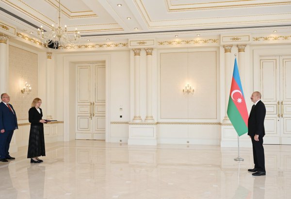 Prezident İlham Əliyev Estoniyanın Azərbaycanda yeni təyin olunmuş səfirini qəbul edib (FOTO/VİDEO)
