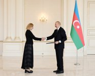 Prezident İlham Əliyev Estoniyanın Azərbaycanda yeni təyin olunmuş səfirini qəbul edib (FOTO/VİDEO)
