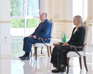 Prezident İlham Əliyev Estoniyanın Azərbaycanda yeni təyin olunmuş səfirini qəbul edib (FOTO/VİDEO)