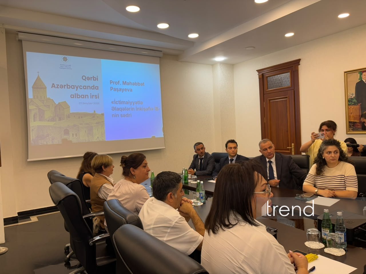 Bakıda “Qərbi Azərbaycanda alban irsi” mövzusunda seminar keçirilib (FOTO)