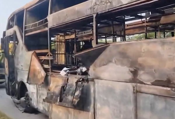 Hindistanda avtobus yanıb - 9 nəfər həlak olub