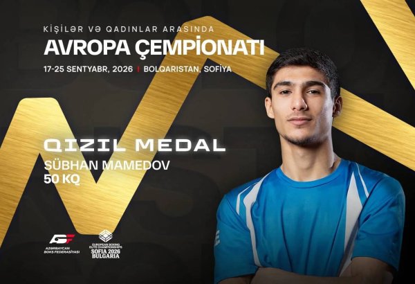 Azərbaycan boksçusu Sübhan Mamedov Avropa çempionu olub