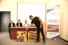 Xocalıda mina təhlükəsinə dair maarifləndirmə tədbirləri keçirilib (FOTO)