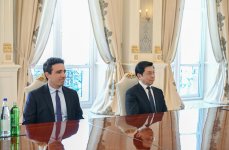 Prezident İlham Əliyev Çin və İtaliya şirkətlərinin rəhbər şəxslərini qəbul edib (FOTO)