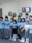 Alyona Əliyeva 3 nömrəli xüsusi təhsil müəssisəsini ziyarət edib (FOTO/VİDEO)