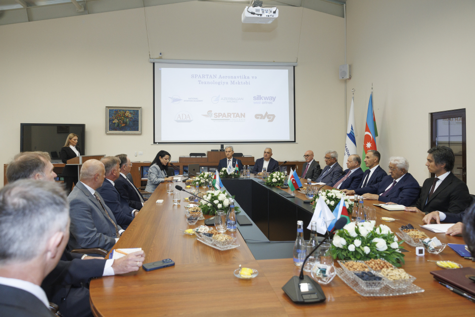 Regionda ilk dəfə Azərbaycanda Spartan Aeronavtika və Texnologiya Məktəbinin filialı fəaliyyətə başlayır (FOTO)