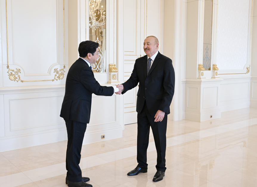 Prezident İlham Əliyev Çin və İtaliya şirkətlərinin rəhbər şəxslərini qəbul edib (FOTO)