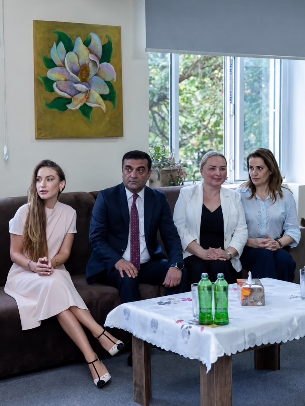 Alyona Əliyeva 3 nömrəli xüsusi təhsil müəssisəsini ziyarət edib (FOTO/VİDEO)
