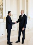 Prezident İlham Əliyev Tacikistanın Baş nazirini qəbul edib (FOTO)