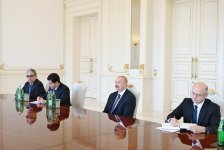 Prezident İlham Əliyev Tacikistanın Baş nazirini qəbul edib (FOTO)