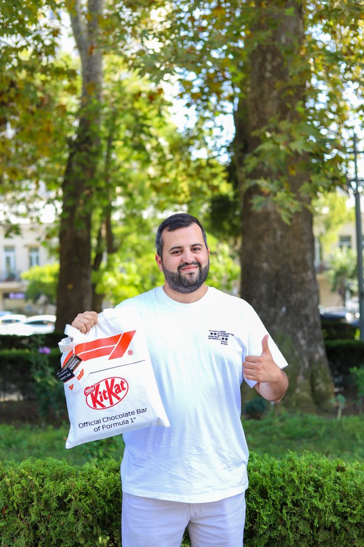 KitKat fasiləsindən tribunaya: kampaniya qalibləri Formula 1® həyəcanını canlı yaşadılar (FOTO)