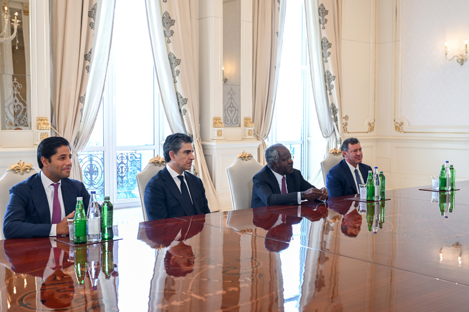 Prezident İlham Əliyev “Global Infrastructure Partners” şirkətinin rəhbərini qəbul edib (FOTO)