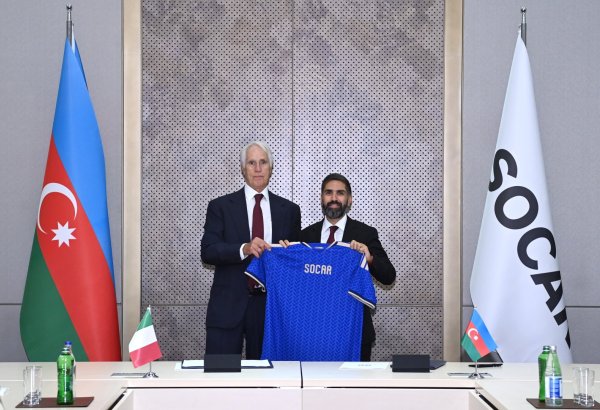 SOCAR İtaliya futbol millisinin "Baş Qlobal Enerji Sponsoru" olacaq (FOTO)