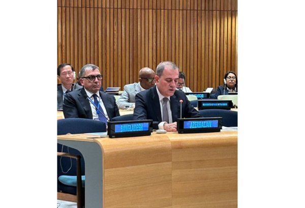 Ceyhun Bayramov Qlobal İnkişaf Təşəbbüsü və Azərbaycan-Çin strateji tərəfdaşlığından danışıb (FOTO)