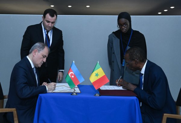 Azərbaycan və Seneqal arasında siyasi məsləhətləşmələrə dair Anlaşma Memorandumu imzalanıb (FOTO)